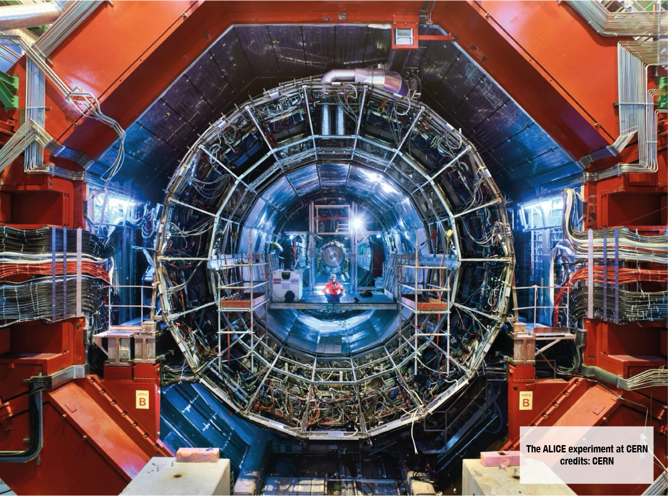 The ALICE experiment (courtesy of CERN)