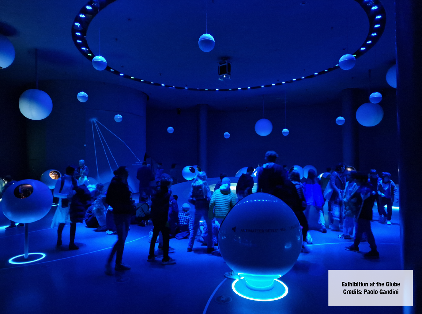 The CERN globe exibition