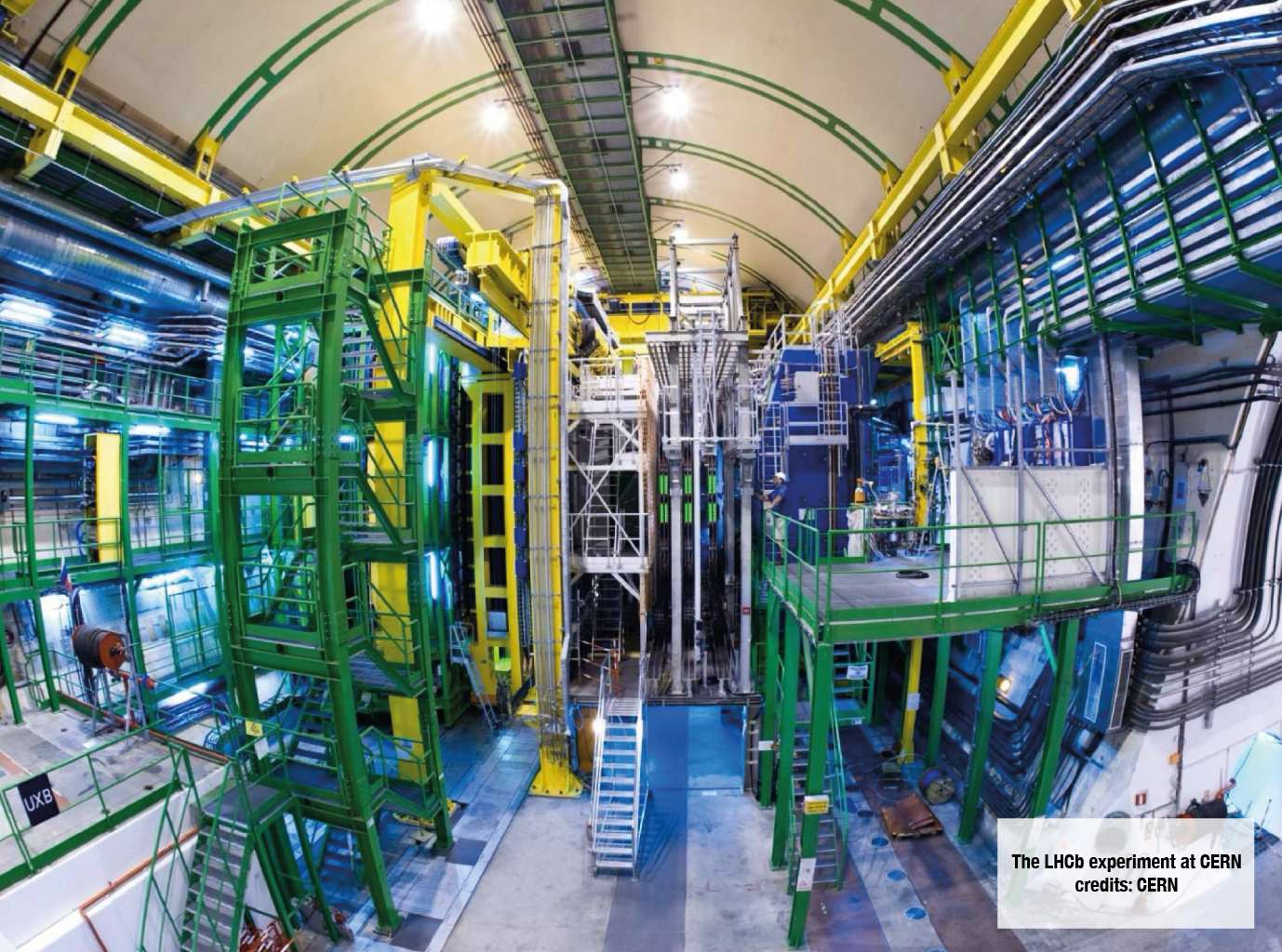 The LHCb experiment (courtesy of CERN)